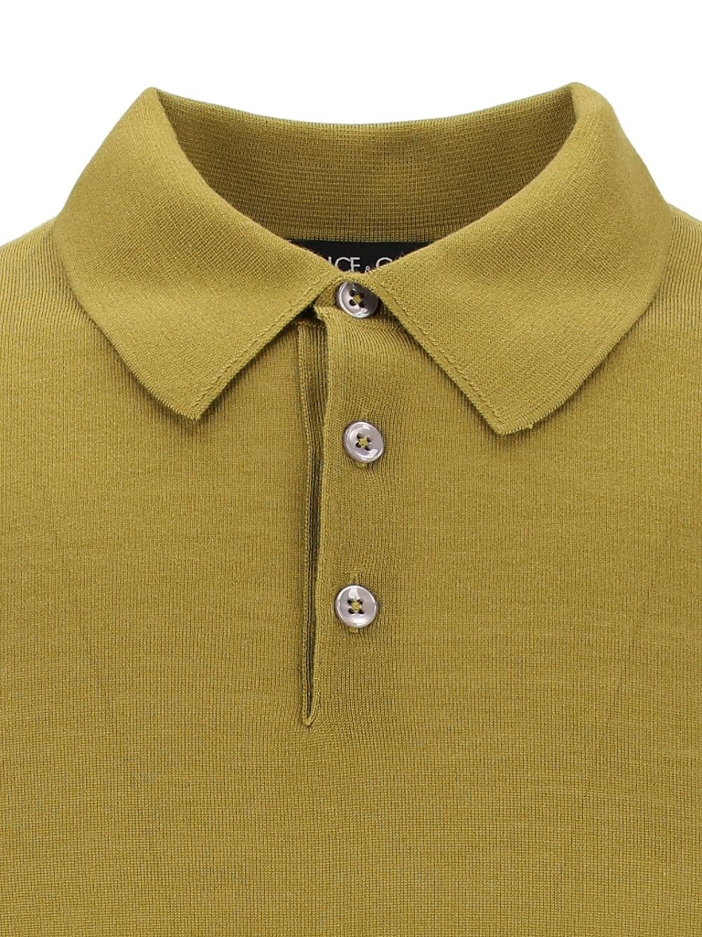 Dolce & Gabbana Men Cashmere Polo Shirt