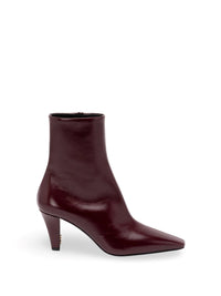 Saint Laurent Women Jill Booties In Smooth Leather