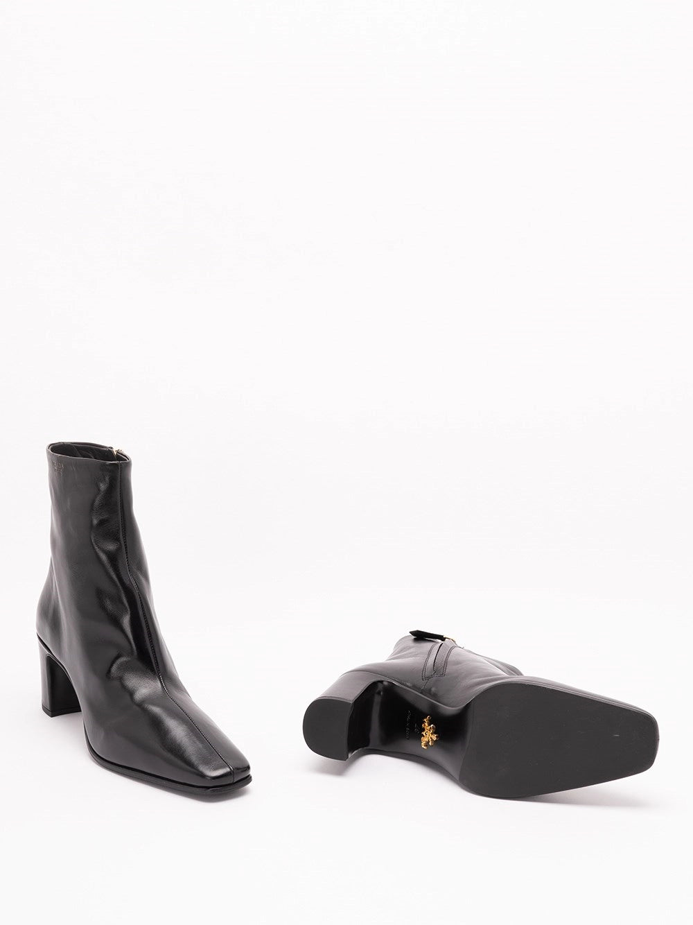 Prada Women Leather Booties