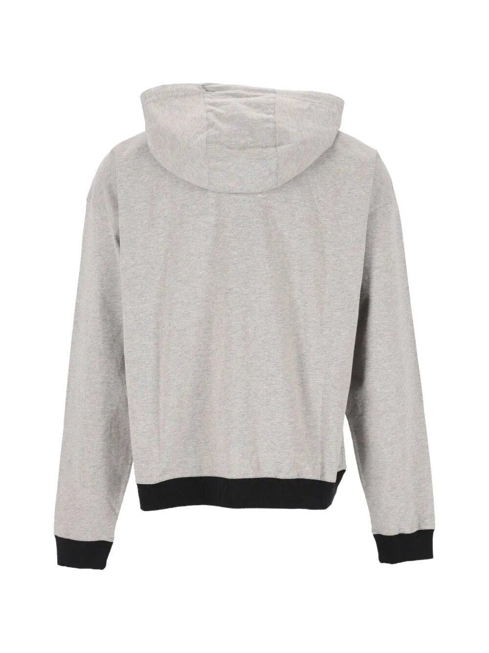 Versace Men Cotton Jersey Sweatshirt With Print