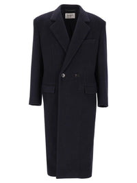 Saint Laurent Men Double-Breasted Coat