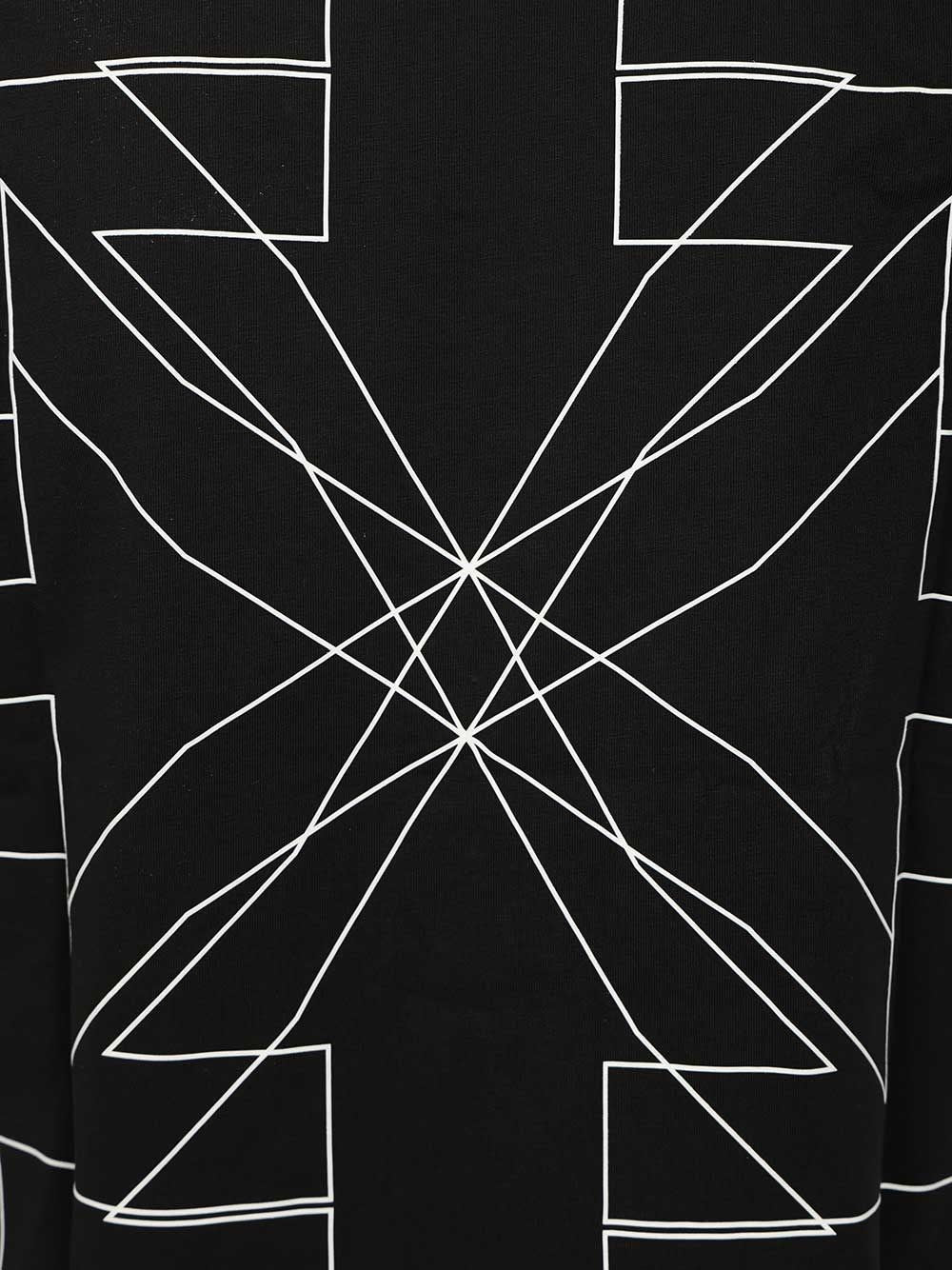 Off-White Men Outline Double Arrow Slim T-Shirt