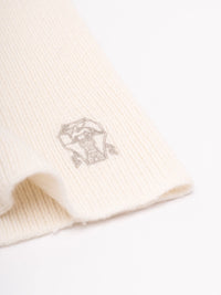 Brunello Cucinelli Men Cashmere Rib Knit Neck Warmer