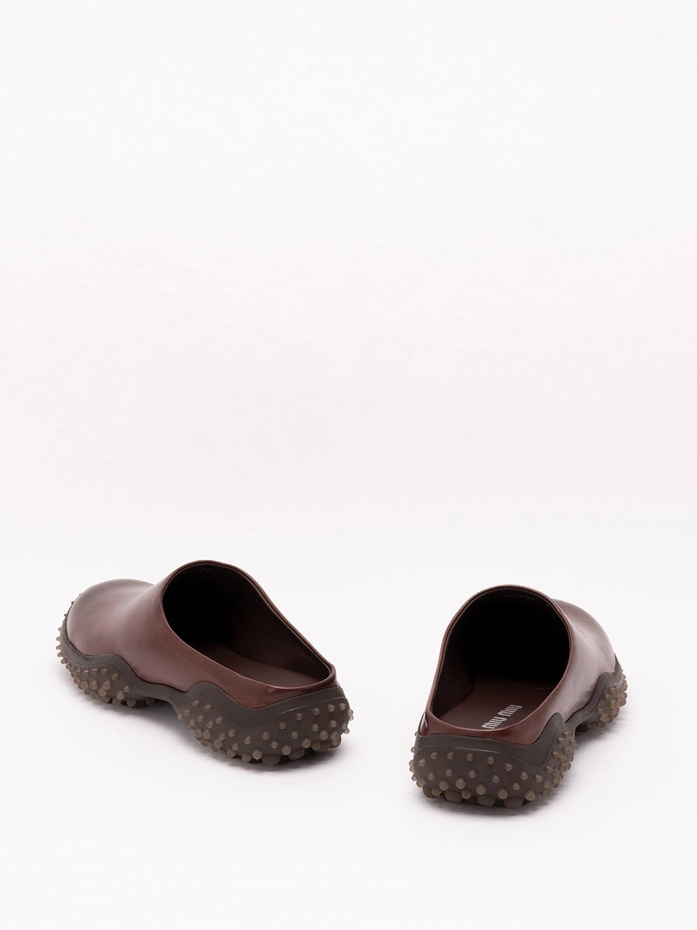 Miu Miu Women Leather Slides