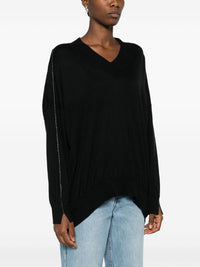 Brunello cucinelli Brunello Cucinelli Women Long Sleeve V-Neck Sweater