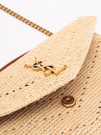 Saint laurent Saint Laurent Women `Loulou` Medium Raffia Bag
