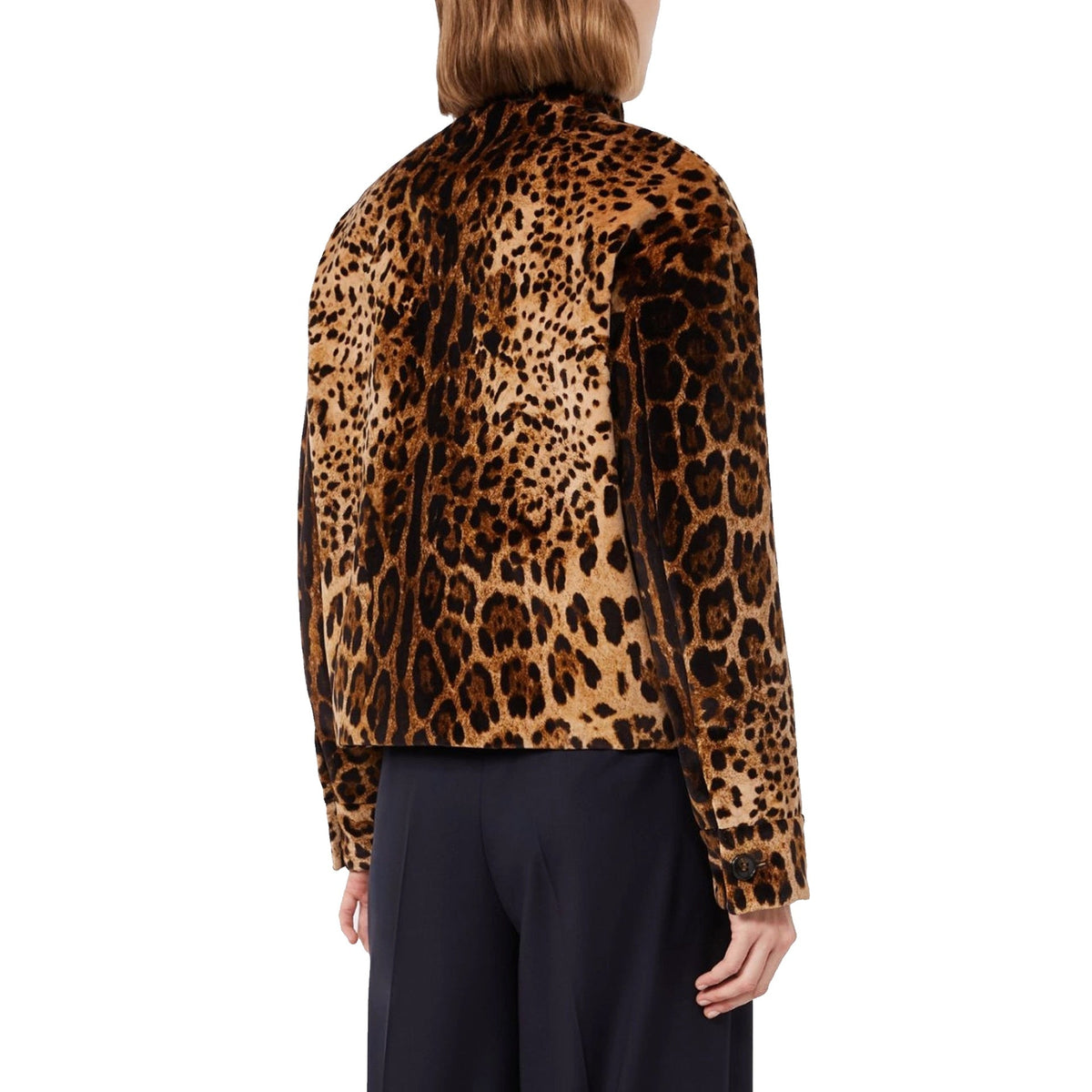 Max Mara Studio Max Mara Studio Edro Leopard Jacket Women