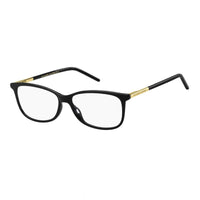 Marc Jacobs Eyeglasses Rectangle Full Rim, Black Frame and Clear Demo Lenses Lens MARC513080700