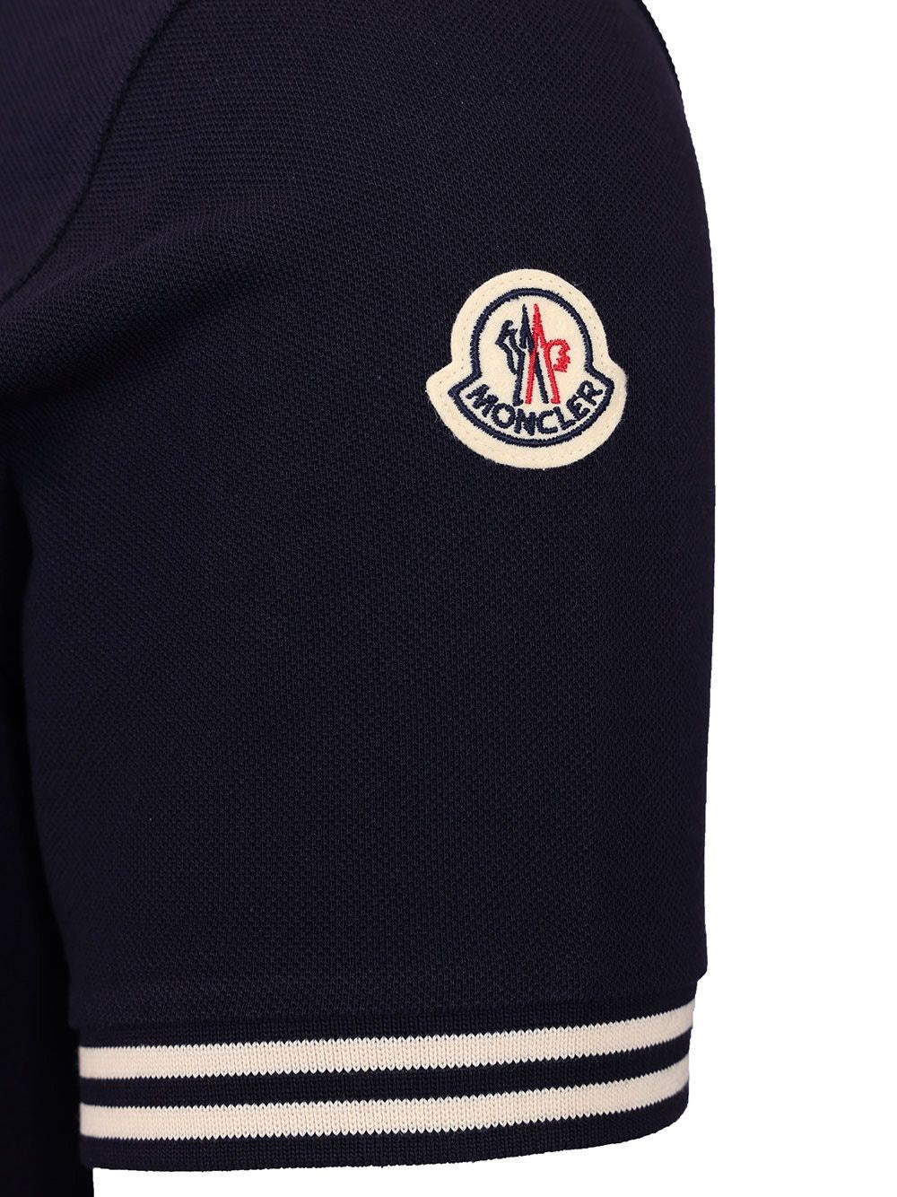 Moncler Moncler Men Piqué Polo Shirt