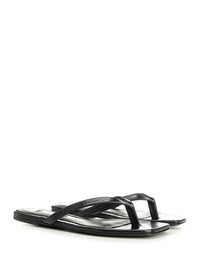 Toteme Toteme Women Croco-Embossed Flip Flops