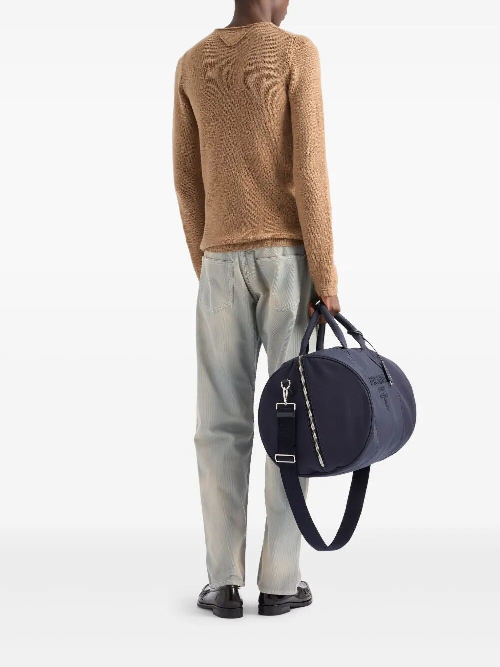 Prada Men Cashmere Crew-Neck Sweater