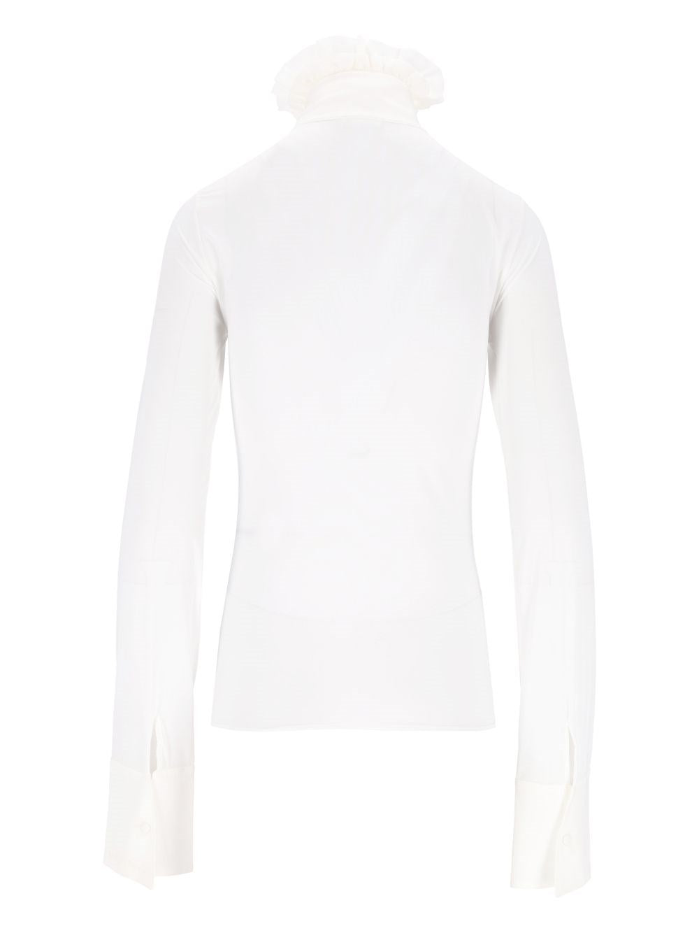 Acne Studios Acne Studios Women "Etilda" Shirt With Ruffled Collar