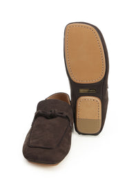 Bottega Veneta Bottega Veneta Men "Daddy" Suede Moccasins