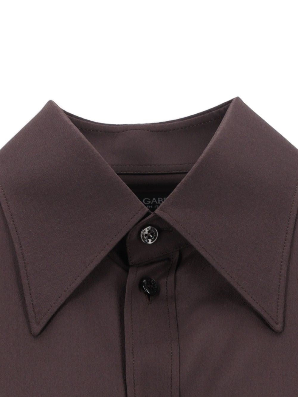 Dolce & Gabbana Dolce & Gabbana Men Shirt In Silk Crêpe De Chine