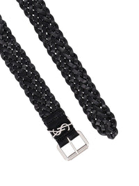 Saint Laurent Saint Laurent Men Woven Belt