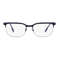 Burberry Burberry Eyeglasses Square Full Rim, Blue Frame and Clear Demo Lenses Lens BE13751003