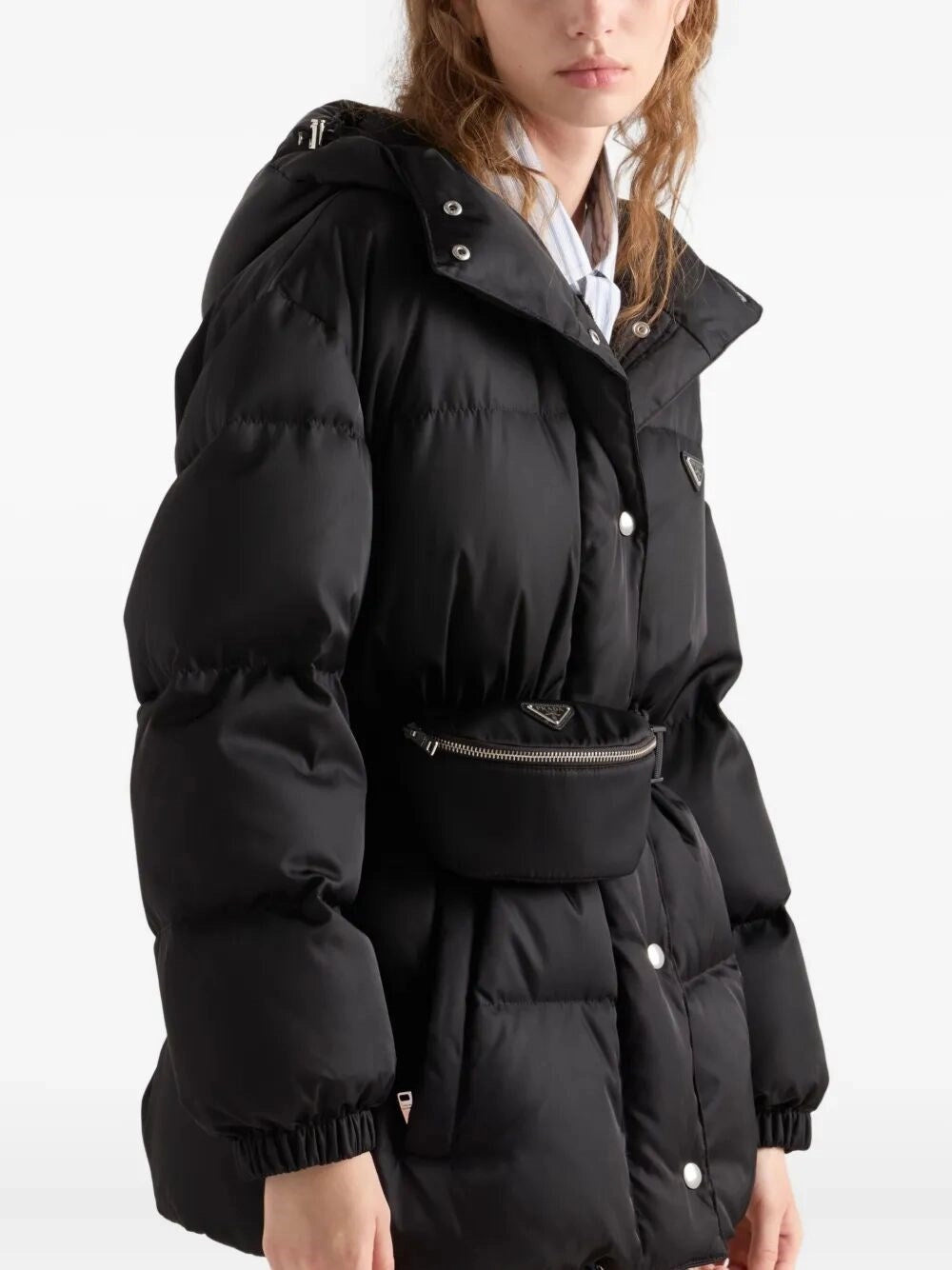 Prada Women Re-Nylon Down Jacket