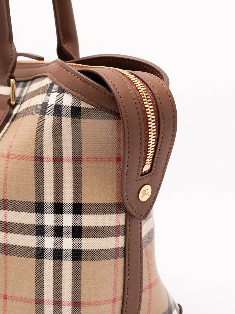 Burberry Women Small Zipped Tote