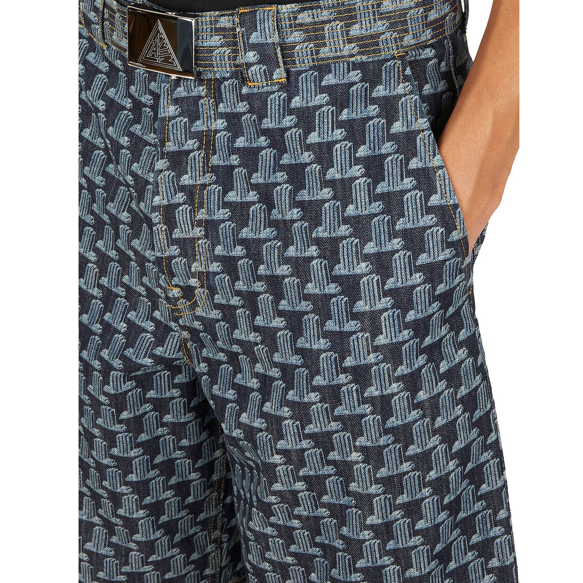 Lanvin Lanvin Column Monogram Shorts Men