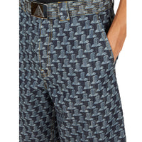 Lanvin Lanvin Column Monogram Shorts Men