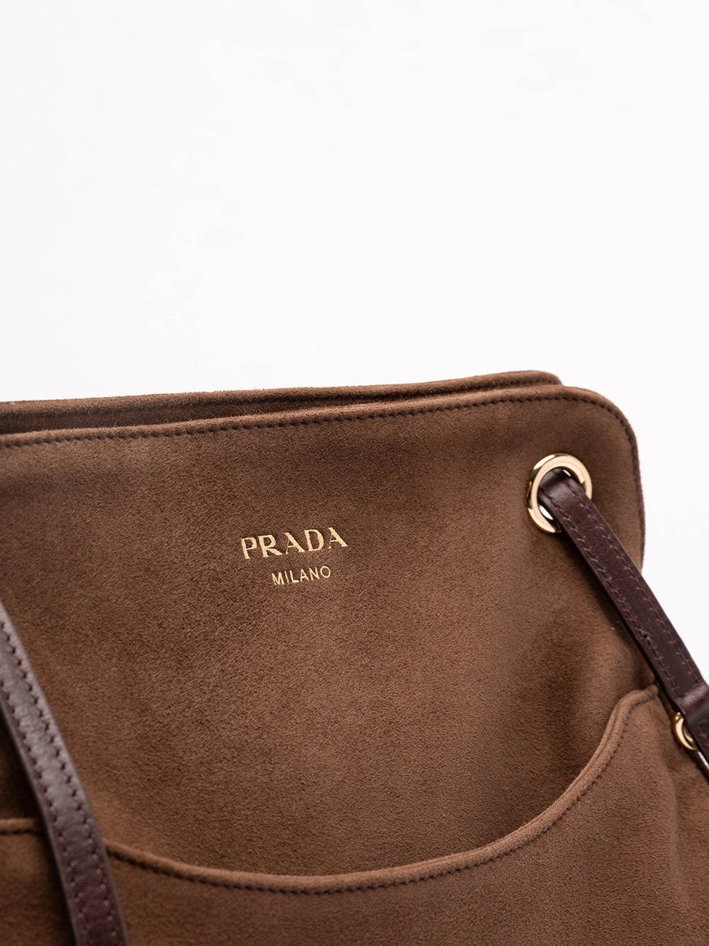 Prada Women Leather Shoulder Bag
