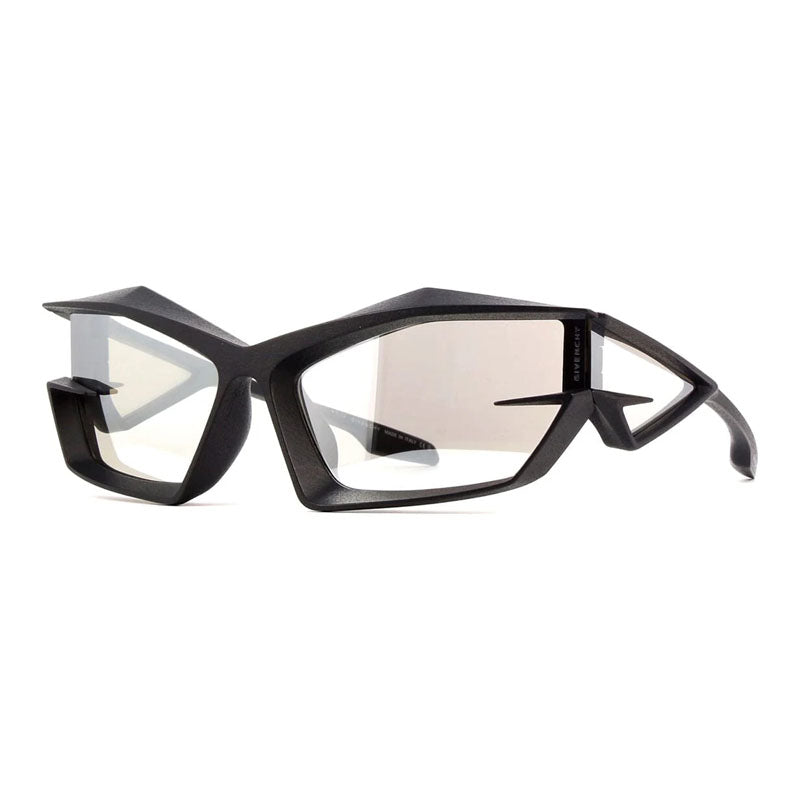Givenchy Sunglasses Geometric Full Rim, Matte Black Frame and Smoke Lens GV40049I02A