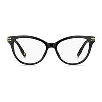 Marc Jacobs Eyeglasses Cat Eye Full Rim, Shiny Azure Frame and Clear Demo Lenses Lens MJ10600MVU00