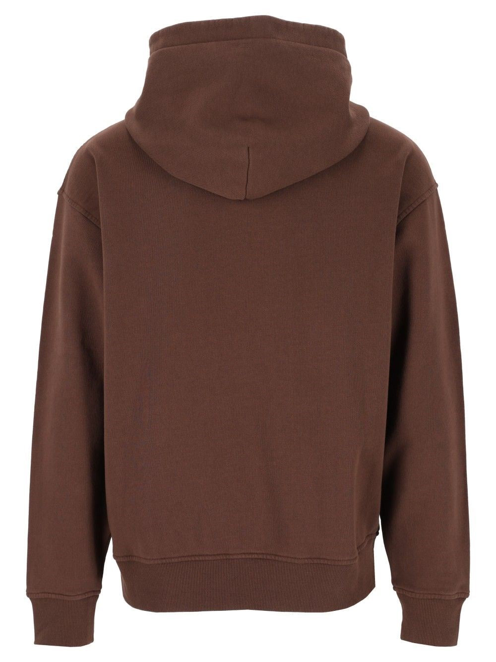 Palm Angels Men Neck Logo Hoodie