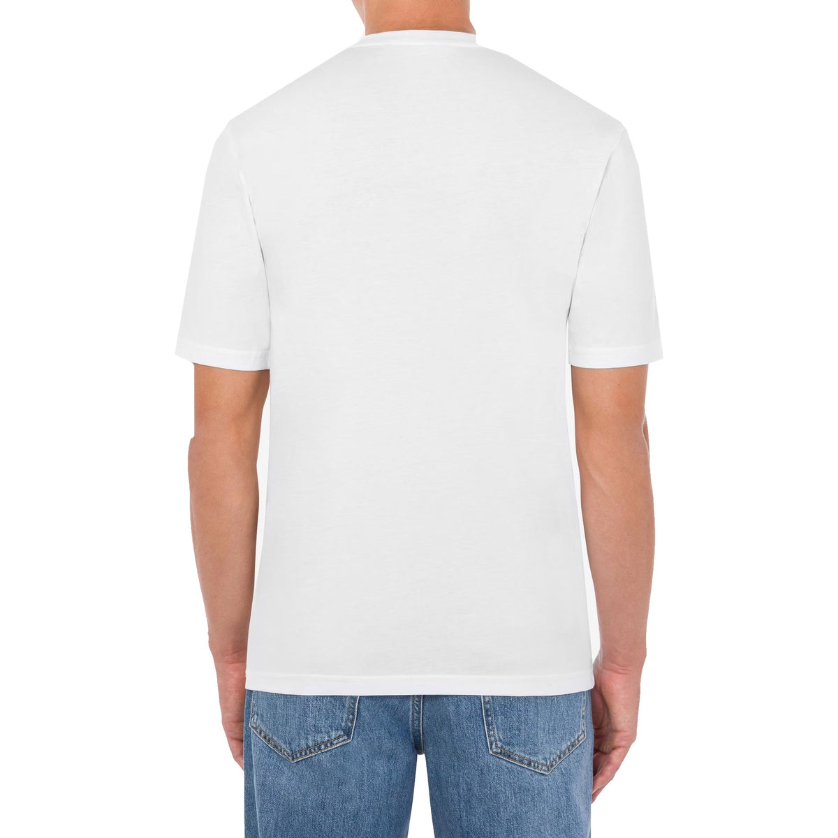 Moschino Moschino Upside Down Logo T-Shirt Men