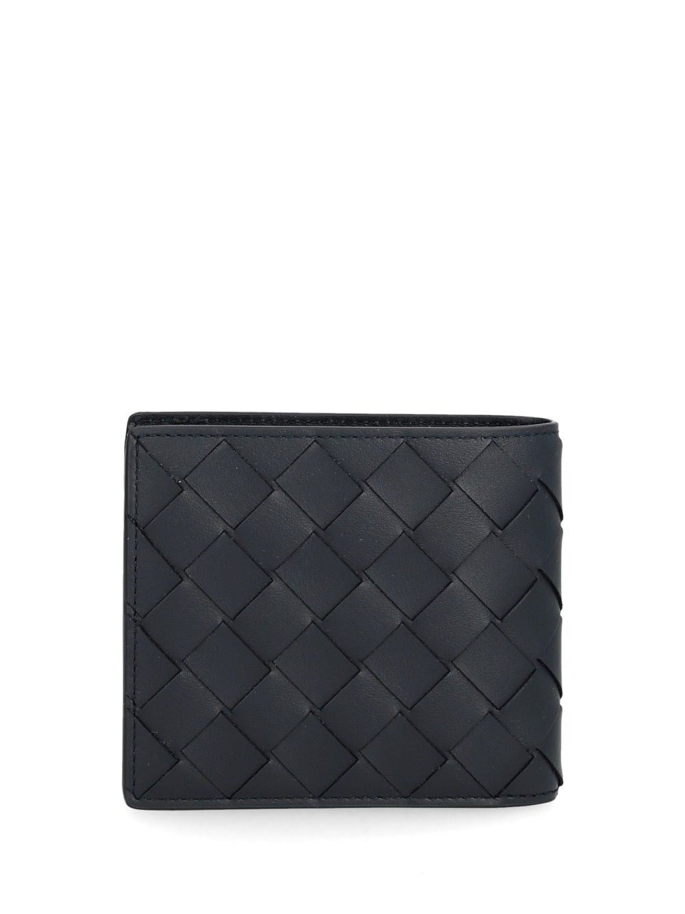 Bottega Veneta Men Braided "Bi-Fold" Wallet