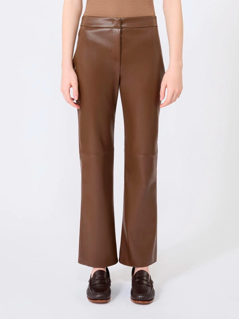 Max mara Max Mara Women Maxmara `S Leather-Look Pants