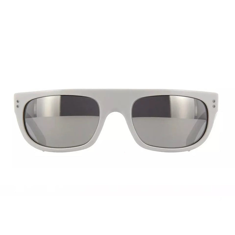 Celine Sunglasses Square Full Rim, Black Frame and Grey Lens CL40101I01A