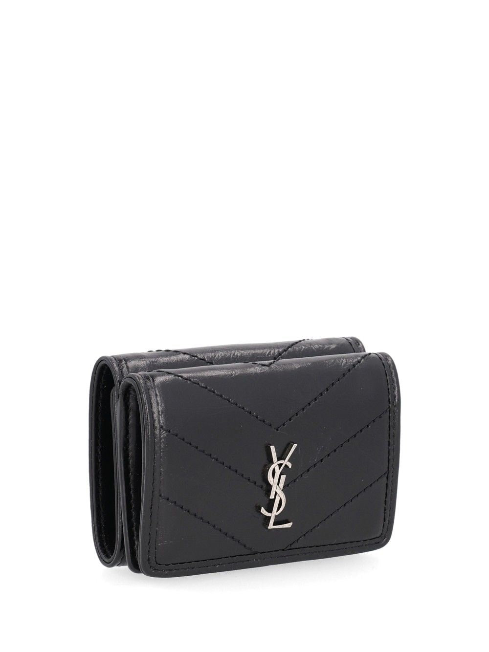 Saint Laurent Saint Laurent Women "Niki" Tri-Fold Wallet