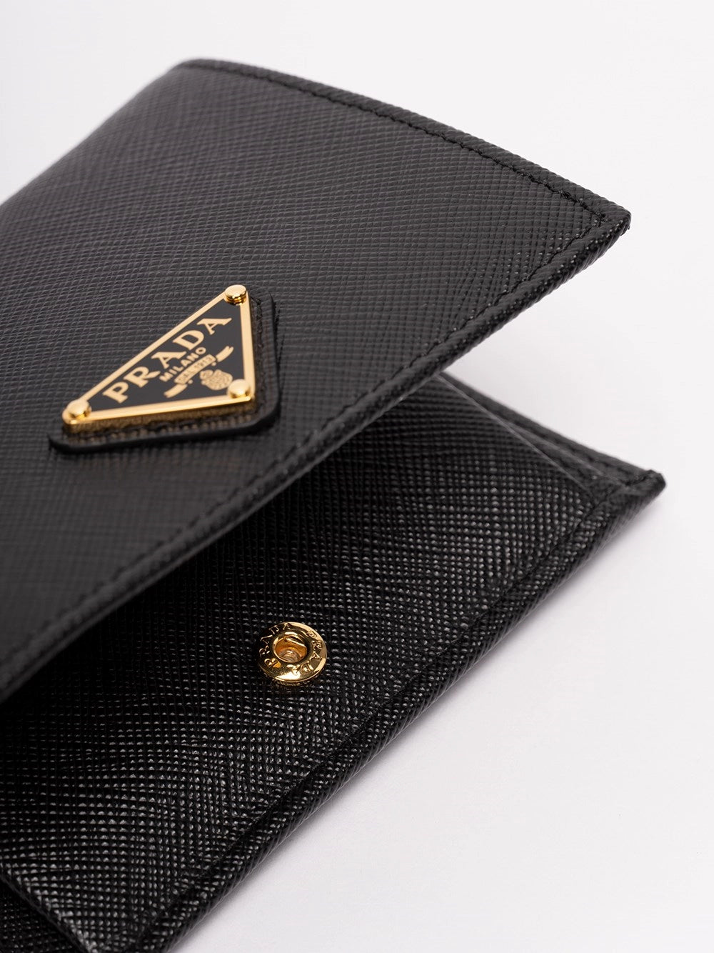 Prada Women Small Saffiano Leather Wallet