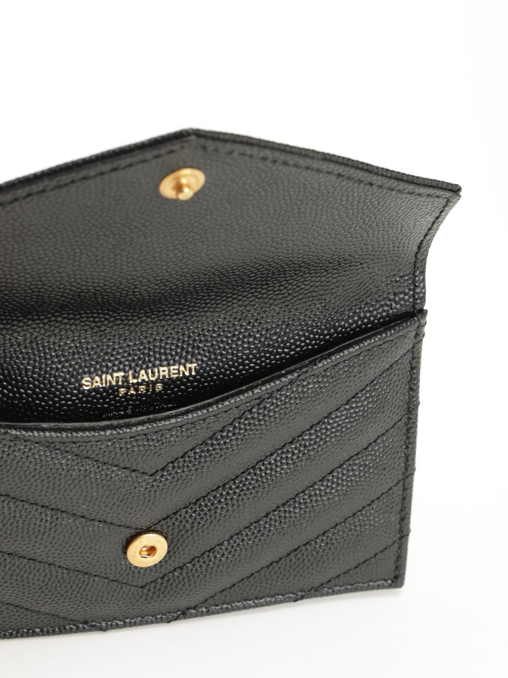 Saint Laurent Saint Laurent Women Card Holder "Fragments Cassandre"