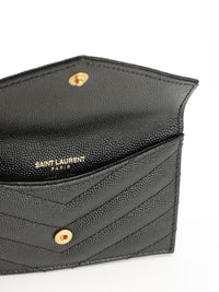 Saint Laurent Saint Laurent Women Card Holder "Fragments Cassandre"