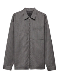 Prada Men Wool Shirt Jacket