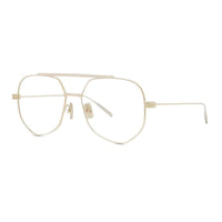 Givenchy Eyeglasses Square Full Rim, Gold Frame and Clear Demo Lenses Lens GV50026U032