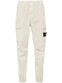 Stone Island Men Cargo Pants In Organic Cotton