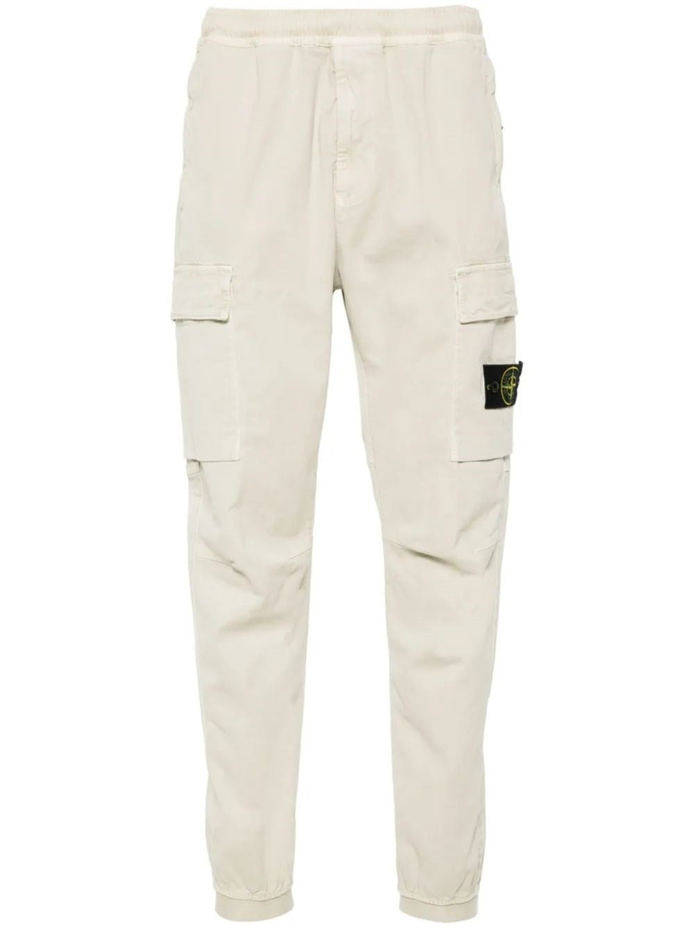 Stone Island Men Cargo Pants In Organic Cotton