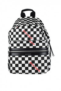 Palm Angels Men Checkerboard Backpack