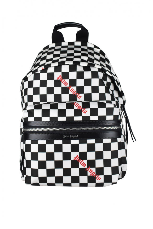 Palm Angels Men Checkerboard Backpack