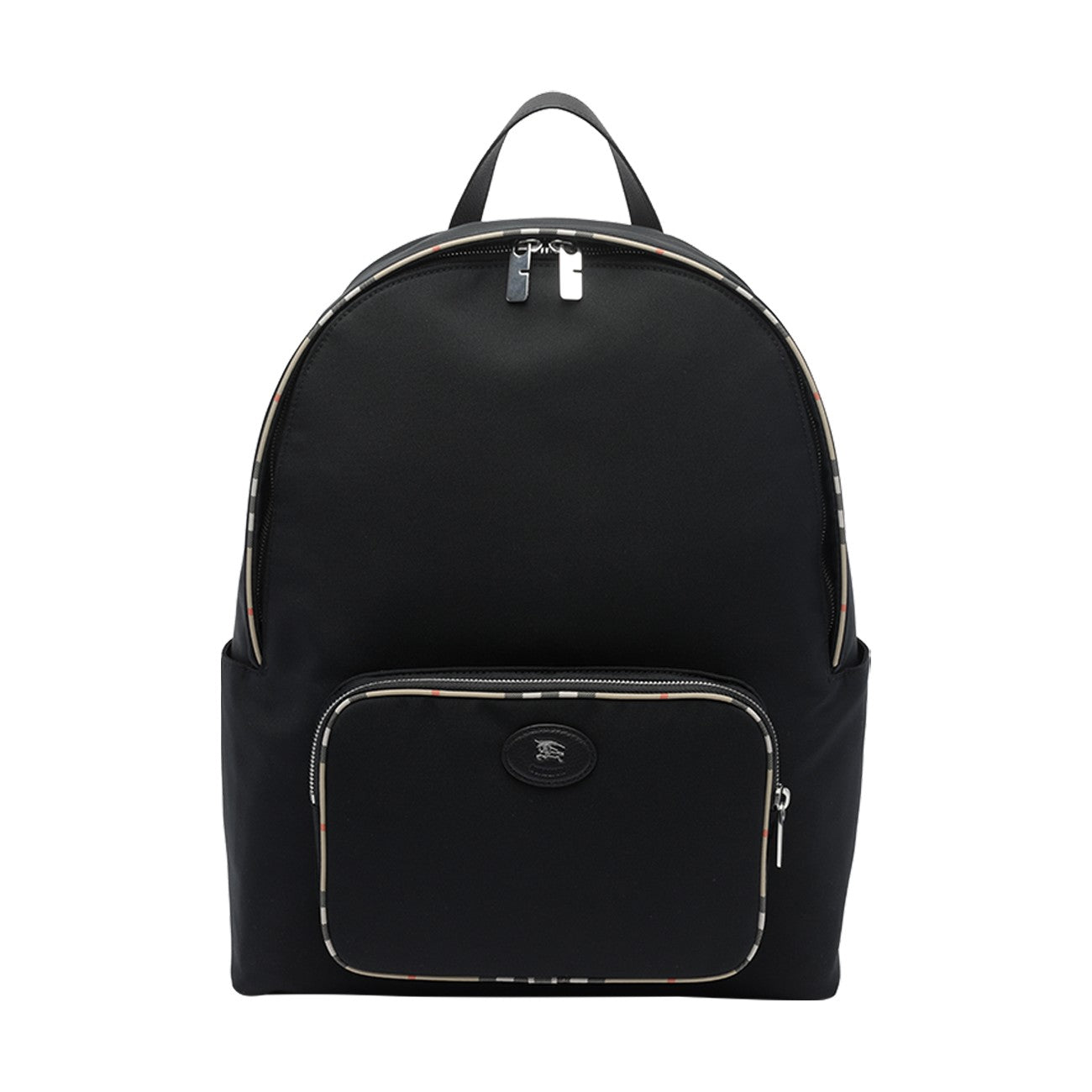 Burberry Burberry Men Backpack With Check Trim