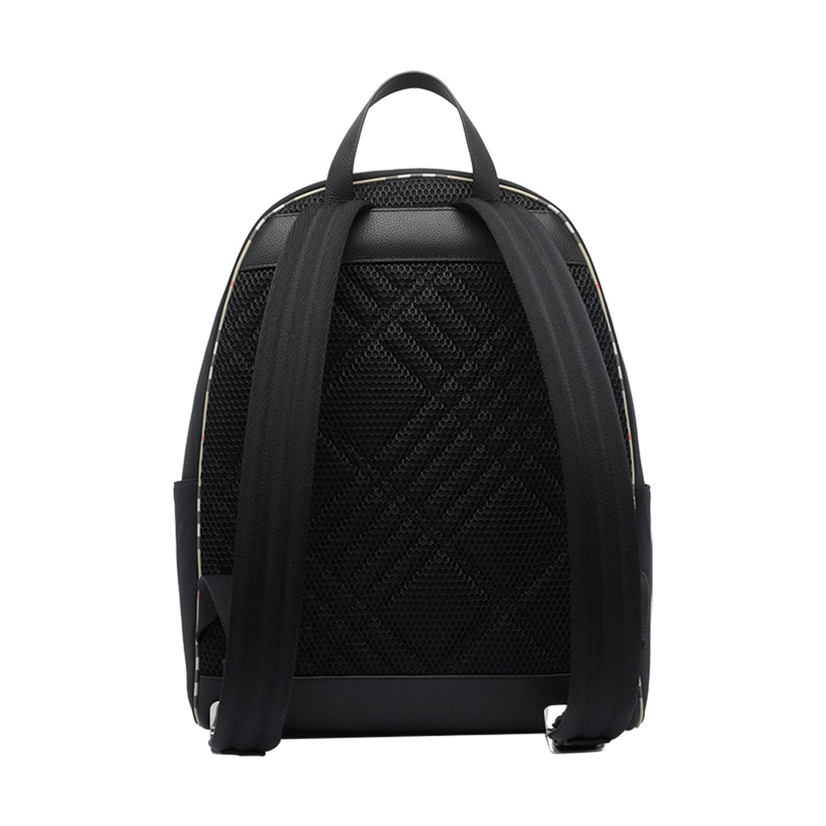 Burberry Burberry Men Backpack With Check Trim