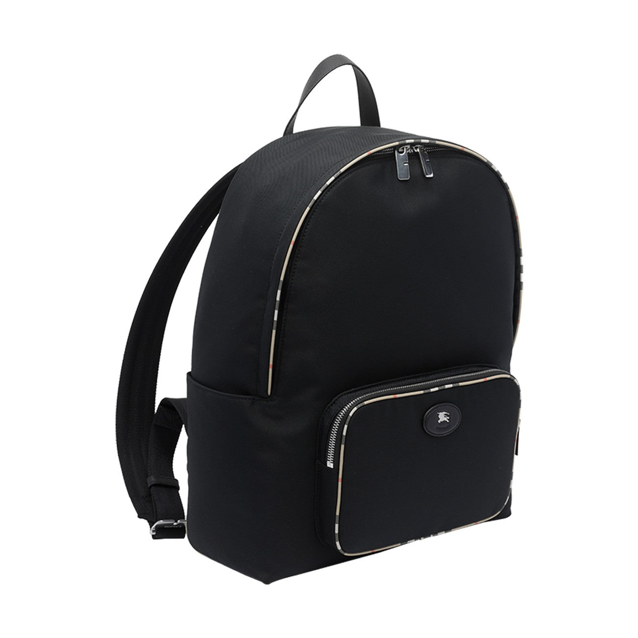 Burberry Burberry Men Backpack With Check Trim