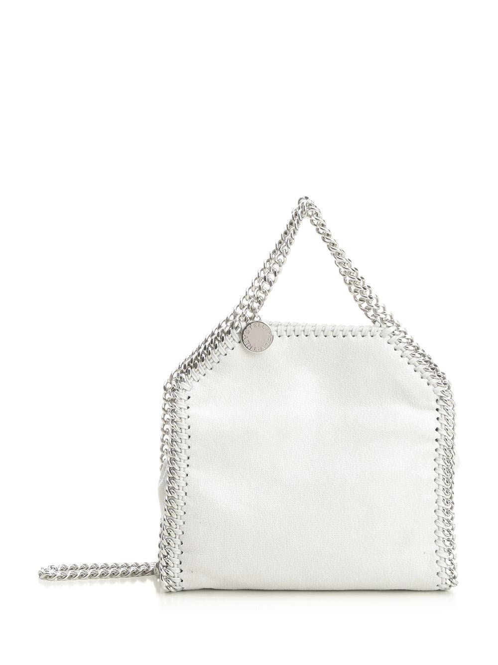 Stella Mccartney Stella Mccartney Women Falabella Tiny Bag Eco Shaggy Deer W/Stainless Steel Chain - Airlite