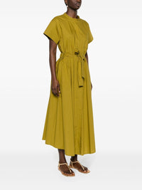 Forte_Forte Women Green Cotton Shirtdress