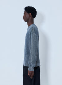 Balenciaga Men Ribbed Knit Sweater
