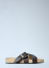 Balenciaga Balenciaga Men Belt Leather Sandals