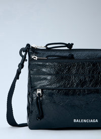 Balenciaga Balenciaga Men Explorer Double Pouch Messenger Bag